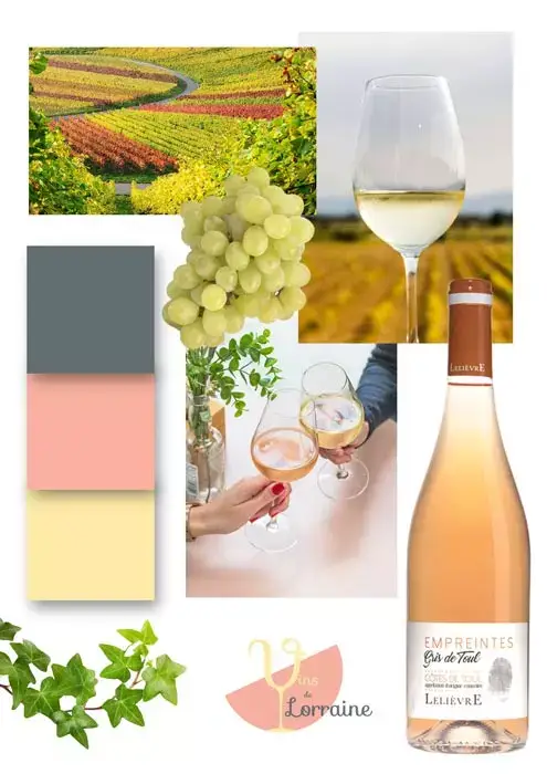 moodboard vins de lorraine