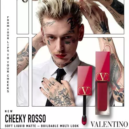 Valentino social media