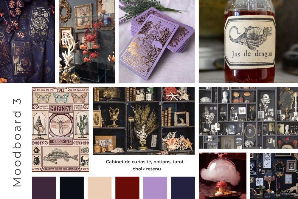 mole & culinaire - moodboard